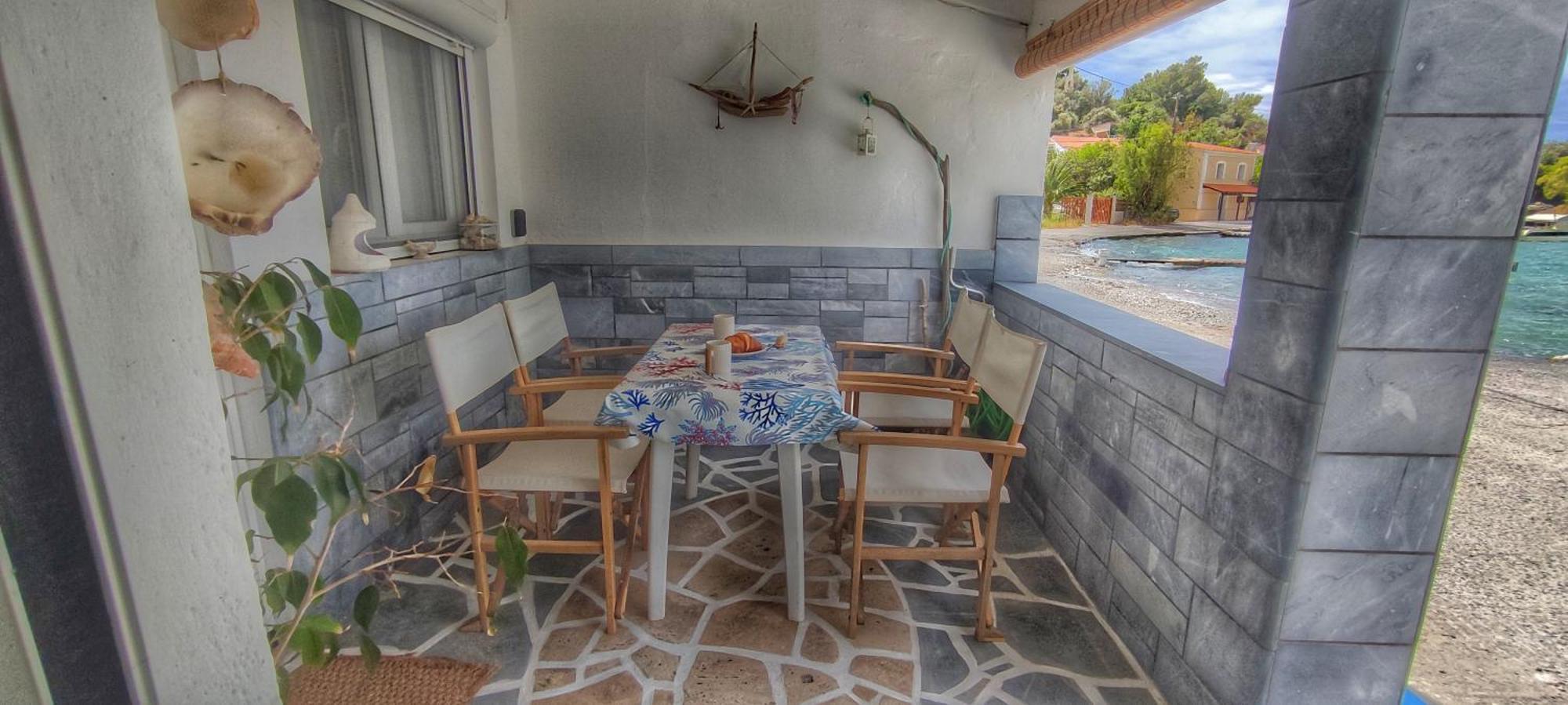 Merabello Beach House Poseidonion Exteriör bild